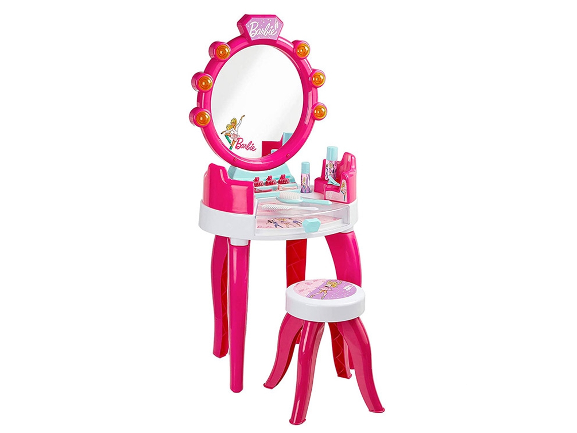 Maquilhagem de Brincar KLEIN Tocador Salão de Beleza Barbie (41 x 31 x  90cm)